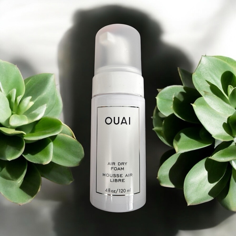 OUAI Styling Foam in White Bottle